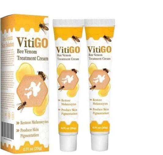 Vitigo Been Venom Treatment Cream For Skin and Rashes for All Skin Types Vitigo Been Venom Treatment Cream All-in-One Treatment for Radiant Healthy Skin