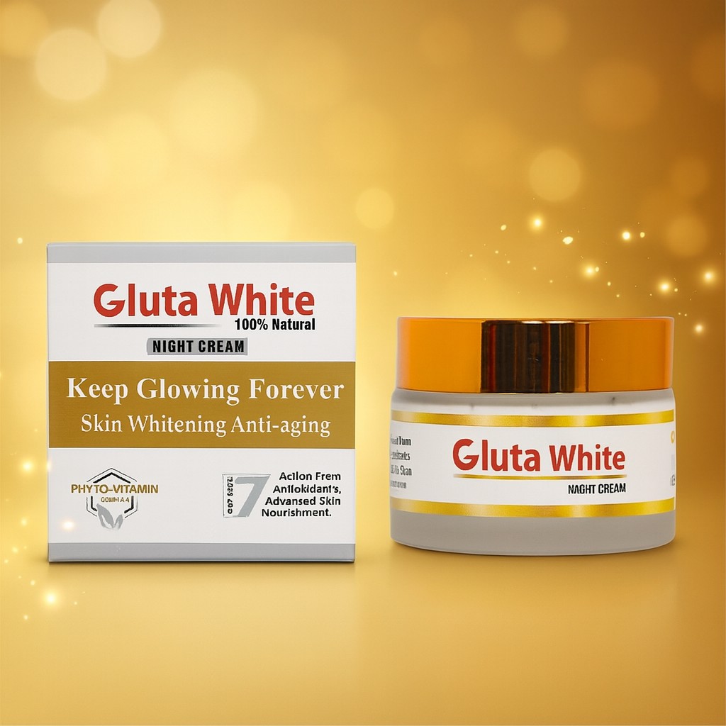 Gluta White Extreme Stronger Light Up And Anti-aging Day & Night Cream